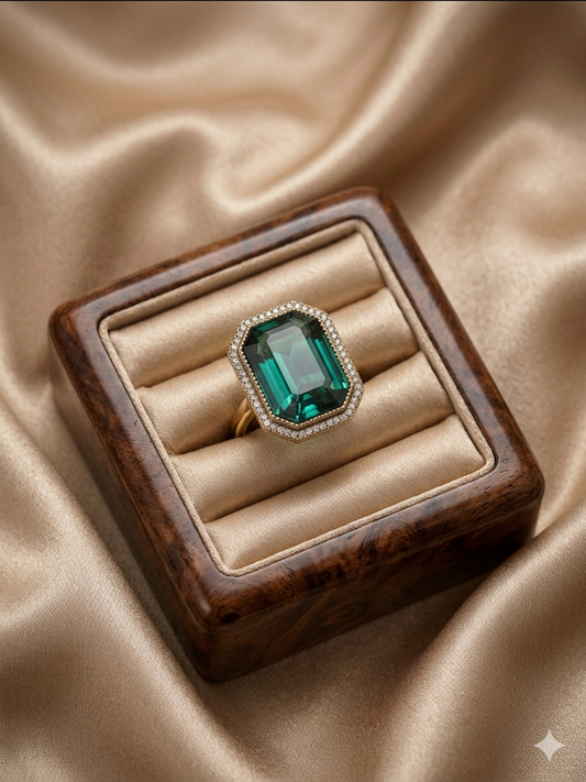 The Meenakari Mosaic Statement Ring