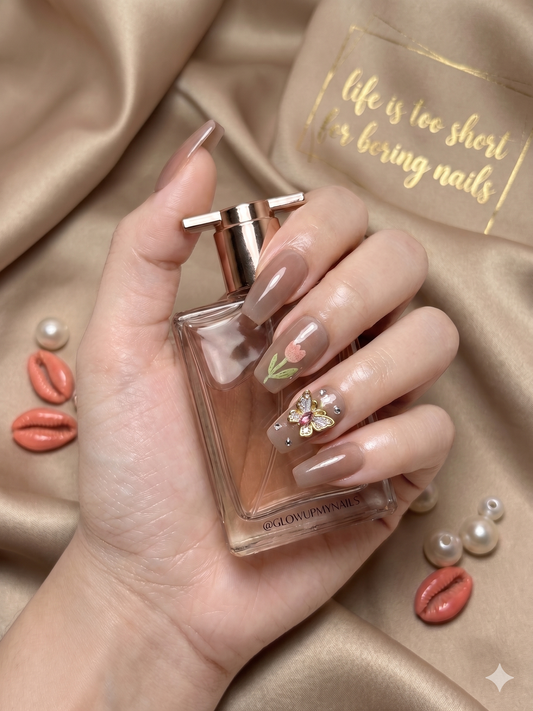 Earthy Tulip Elegance