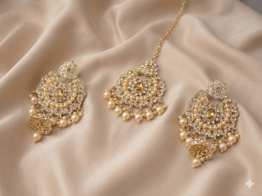 Ivory Polki Elegance